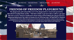 Desktop Screenshot of haverfordfreedomplayground.org